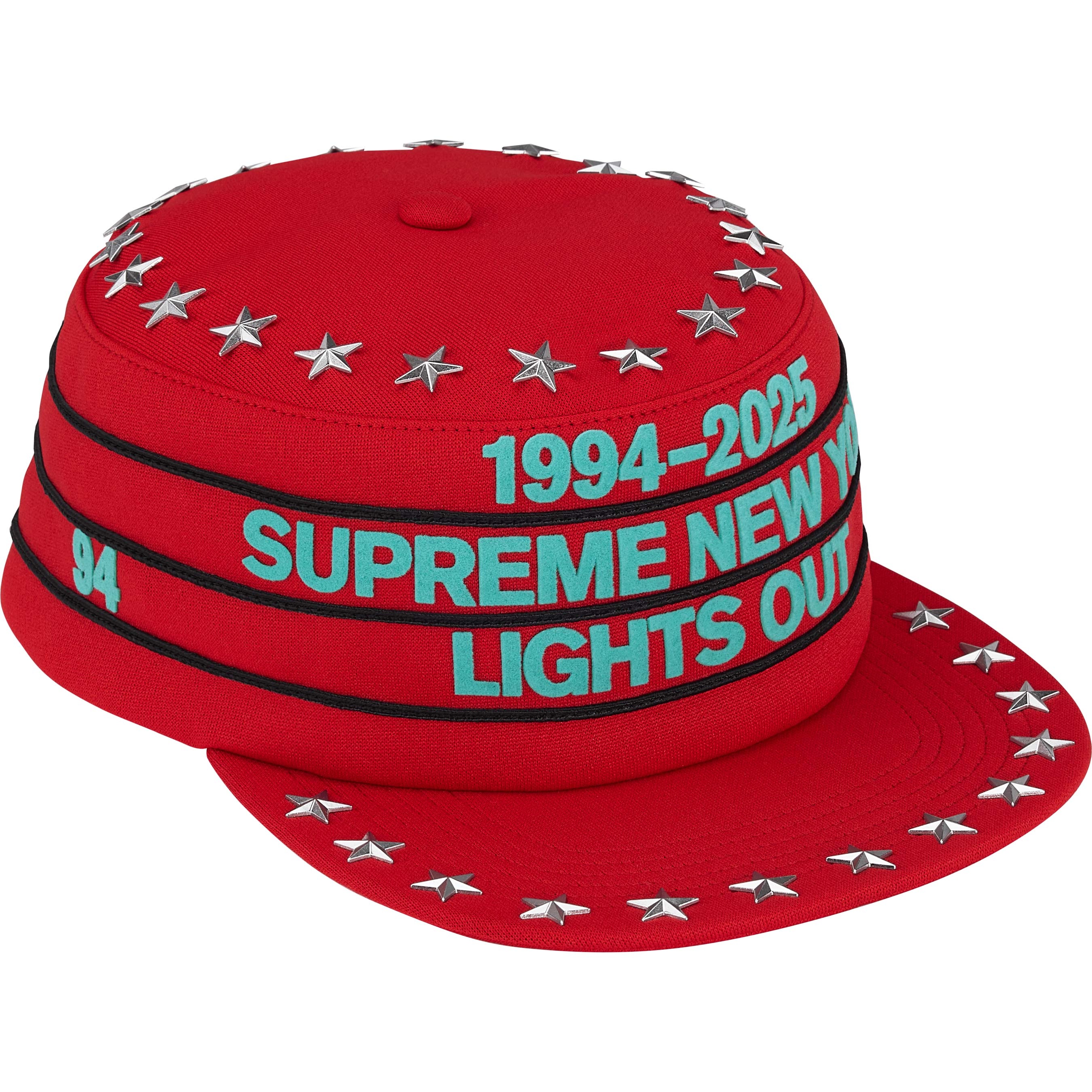 Stars Studded Pillbox Hat view 9